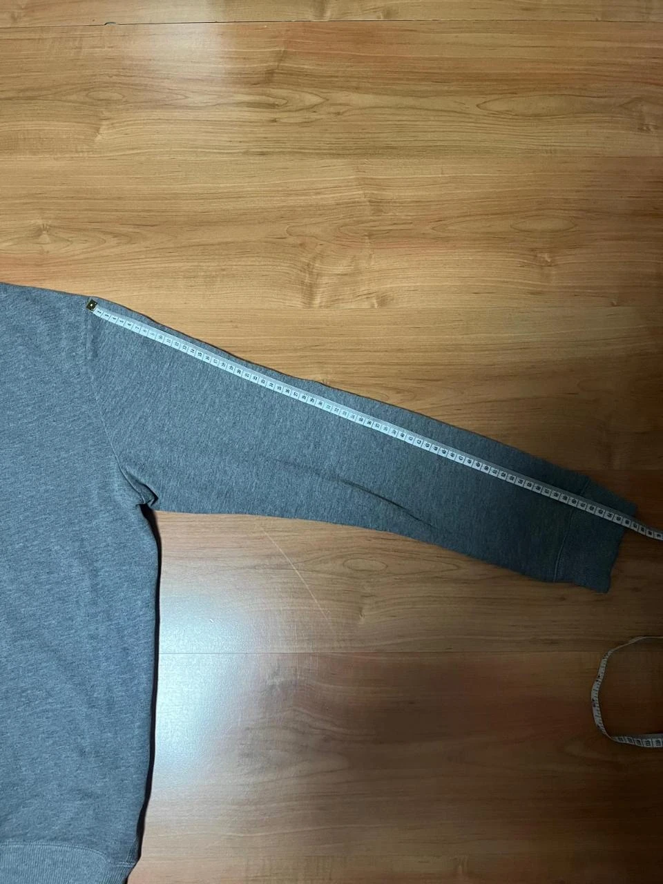 Calvin Klein Jeans Vintage Grey Sweatshirt with Embroidered Logo Size XL – photo 10